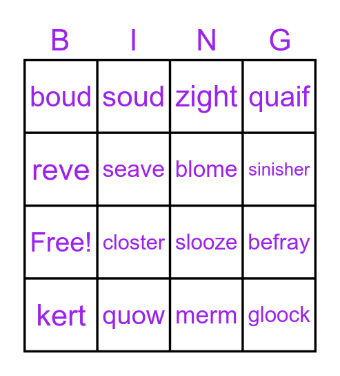 non-sense-words-bingo-card