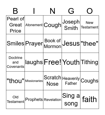 Brown Conference Bingo Card