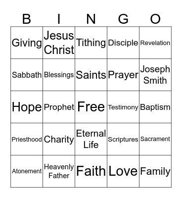 McCafferty Conference Bingo Card