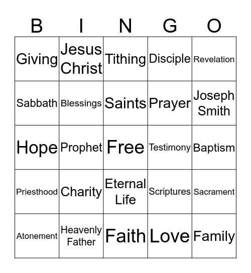 McCafferty Conference Bingo Card