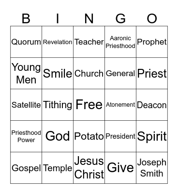 Klundt Conference Bingo Card