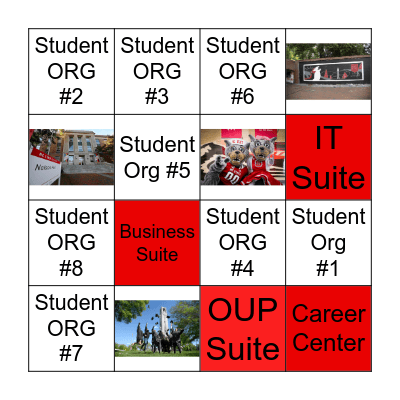 Poole Party Passport! Bingo Card