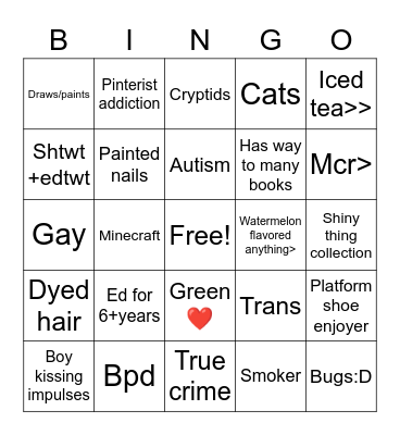Will bingo Card
