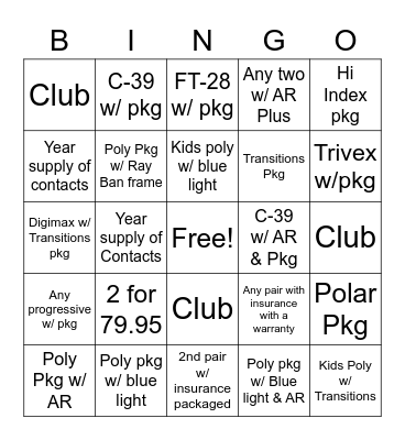 5770 Bingo Card