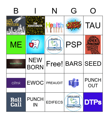 CEMB Training Bingo Card