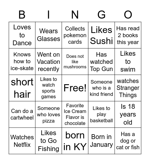 classroom bingo games