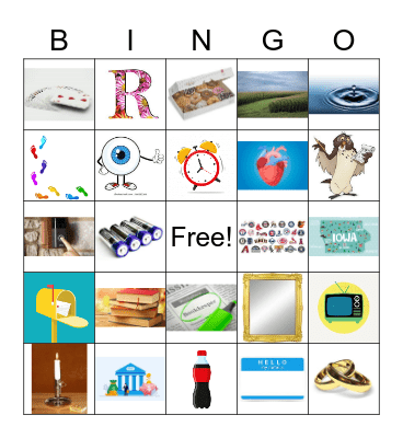 Riddles Bingo Card