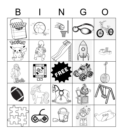 Zandy's Game Bingo Card