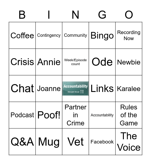 HMASDC - 8/5/2022 Bingo Card