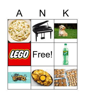 AAYUSH'S BIRTHDAY Bingo Card