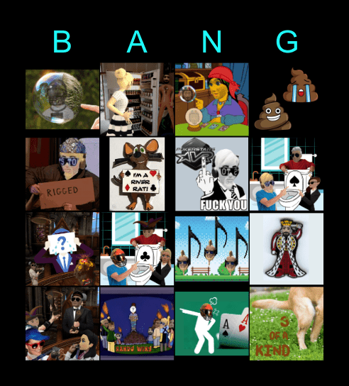 Friday Bingo Card