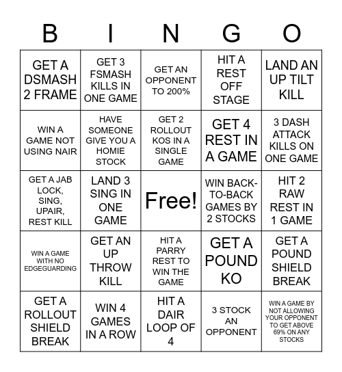 JigglyPuff Bingo Card