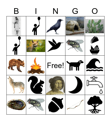 Chamtéela Bingo Card