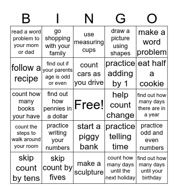 Boredom Buster Bingo! Bingo Card