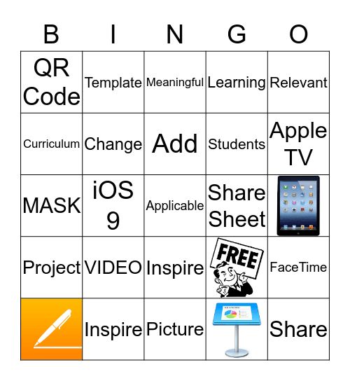 What's Possible? Bingo Card