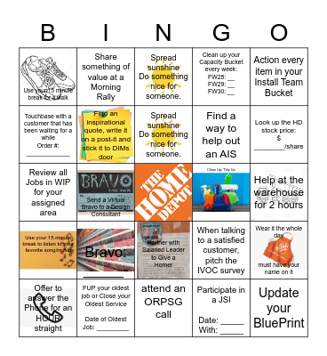 Turn up the HEAT IC Bingo Card