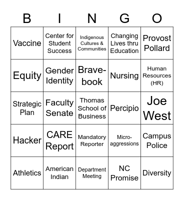 Braves Kickoff Bingo 2022 Bingo Card