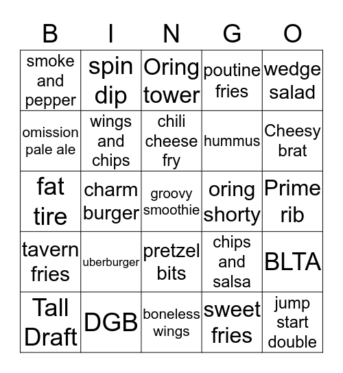 Red Ronin 306 Bingo Card