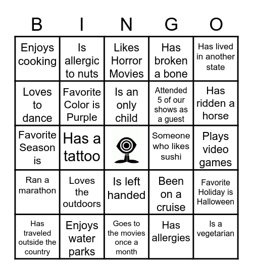 Beers & Cheers Bingo Card