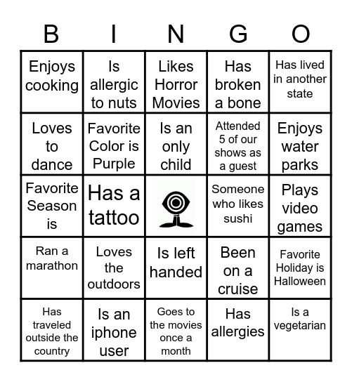 Beers & Cheers Bingo Card