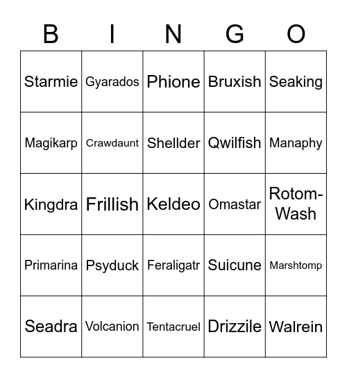 Kurisu's Bingo Card (Round 2) Bingo Card