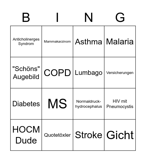 Staatsbingo Dario Bingo Card