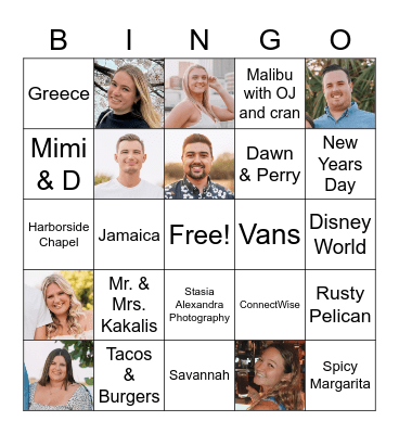 Bach Weekend Bing0 Bingo Card