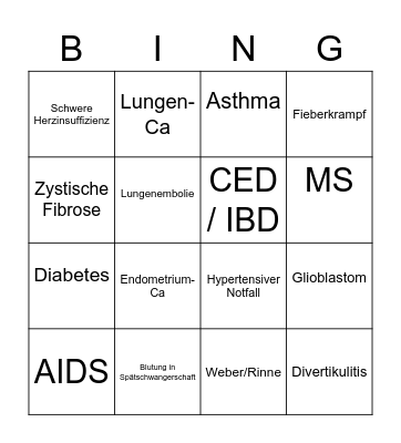 Staats Bommel-Bingo Card