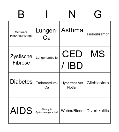 Staats Bommel-Bingo Card
