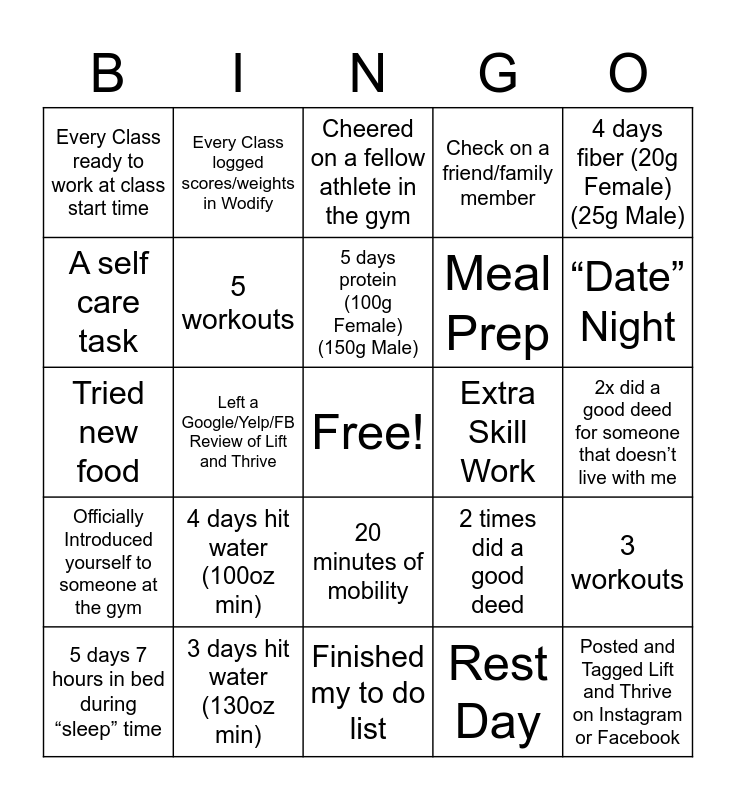 Adulting Bingo Card