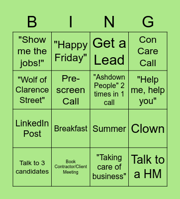 Ashdown BD Bingo Card