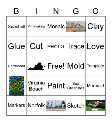 Virginia is for Everybody Bingo Card