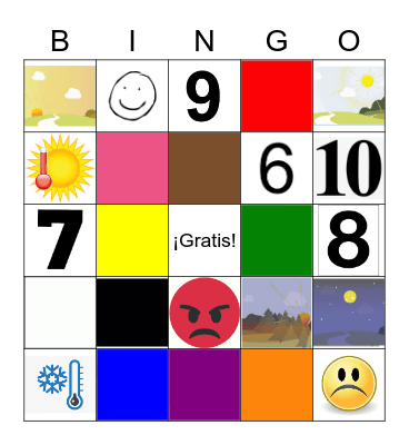 Lotería Bingo Card