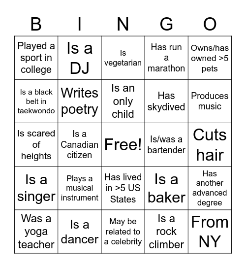 BALSO BINGO!!!Has Bingo Card