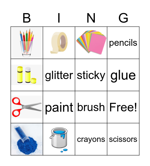 DIY Bingo Card