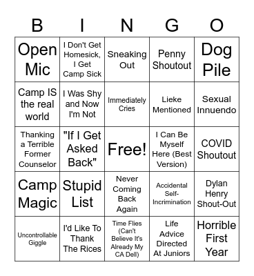 CA Dell Bingo 2022 Bingo Card