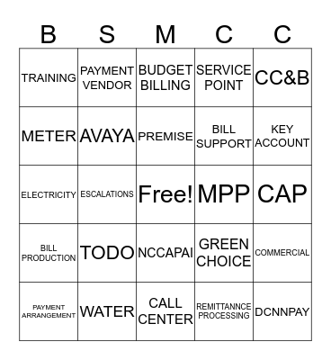 EVERYDAY HEROS Bingo Card