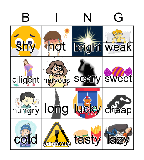 Meeting 6 Bingo Card