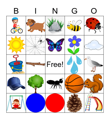 August Park Day Bingo Card
