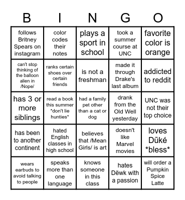 iCebReAkeR!1!!! Bingo Card