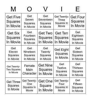 Round 8 Bingo Card