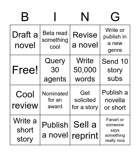 Career bingo! Bingo Card