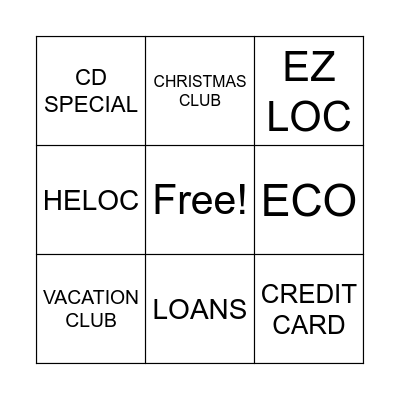 REFERRAL BINGO Card