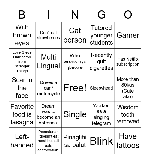 AMI & TDM Moments that Matter Bingo Card