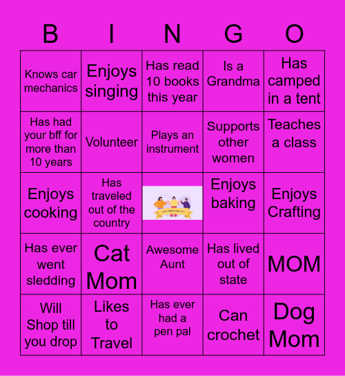 WOMENS EQUALITY DAY BINGO Card