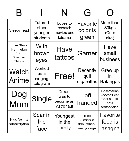 AMI & TDM Moments that Matter Bingo Card