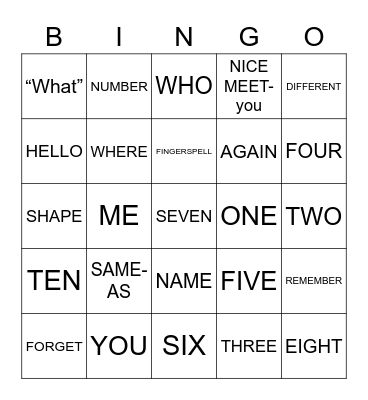 Unit 1.1-1.5 Bingo Card