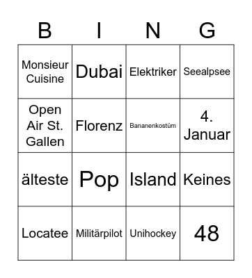 BUBU Bingo Card