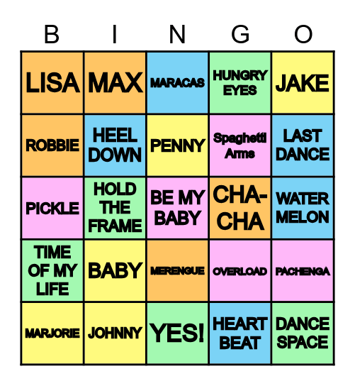 KELLERMAN'S B.I.N.G.O Bingo Card