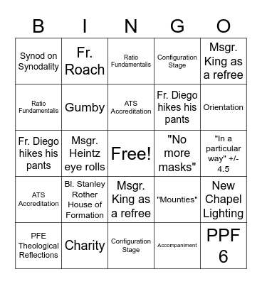 Mount Summit 2022 BINGO Card